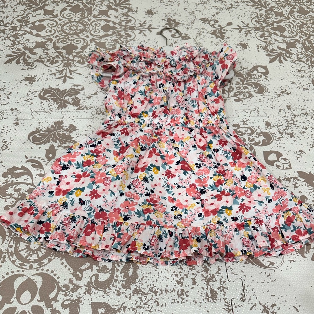 Floral Janie and Jack dress